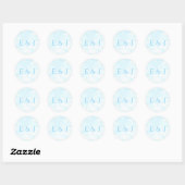 Match Made In Heaven Wedding Ronde Sticker (Vel)