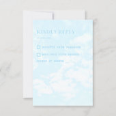 Match Made In Heaven Wedding RSVP Kaartje (Voorkant)