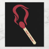 Match Made in Heaven Wijn Etiket (Enkel label)