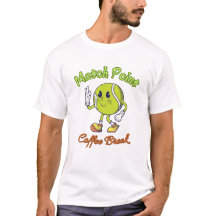 Match Point T-Shirt: Perfect voor tennis en koffie