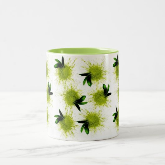 Match powder Mug Tweekleurige Koffiemok (Center)