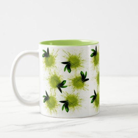 Match powder Mug Tweekleurige Koffiemok (Links)