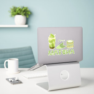 Matcha boba groene thee, matcha sticker