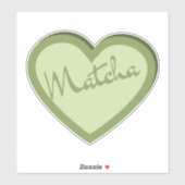 Matcha boba groene thee, matcha sticker (Vel)