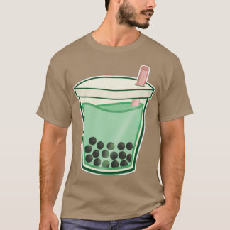 Matcha Boba Tea 3 T-shirt
