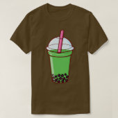 Matcha Bubble Tea 10 T-shirt (Design voorkant)