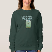 Matcha Bubble Tea Trui (Voorkant)