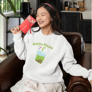 Matcha Bubble Tea Trui