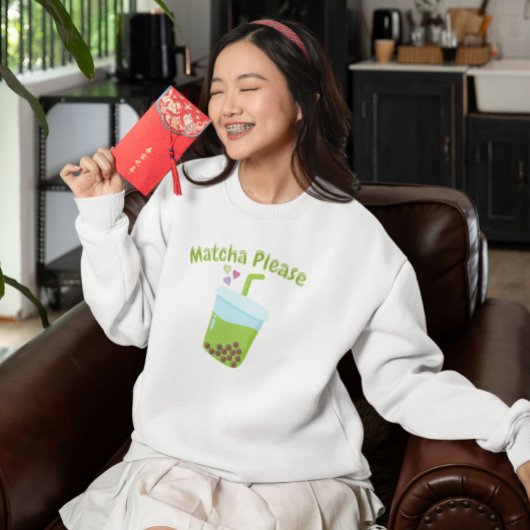Matcha Bubble Tea Trui