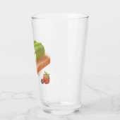 Matcha Cake Roll Illustratie Glas (Links)