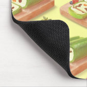 Matcha Cake Roll Illustratie Muismat (Hoek)