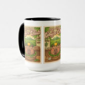 Matcha Capybara Mok – Cute Kawaii Matcha Thee (Voorkant links)