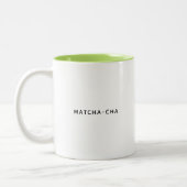 Matcha-Cha Cute en Funny Coffee Mok (Links)