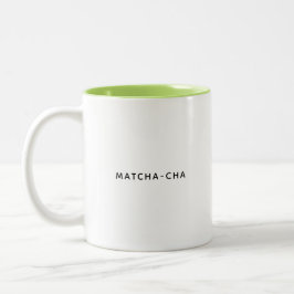 Matcha-Cha Cute en Funny Coffee Mok