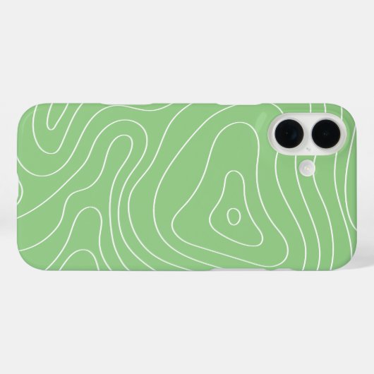 Matcha Contour Flow Case-Mate iPhone Case (Achterkant (horizontaal))