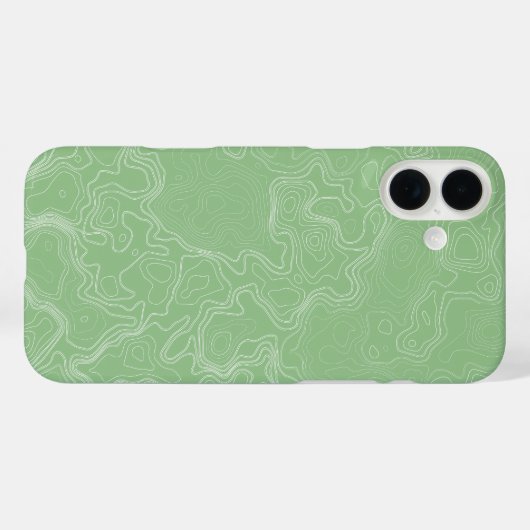 Matcha Contour Flow Case-Mate iPhone Case (Achterkant (horizontaal))