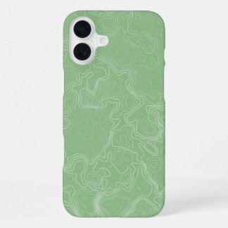 Matcha Contour Stroom iPhone 16 Plus Hoesje