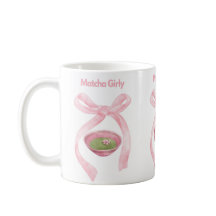 Matcha, Coquette Bow, Roze Bow, Matcha Girly, Mat