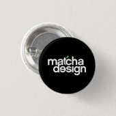 Matcha Design Button (Voorkant /achterkant)