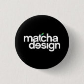 Matcha Design Button (Voorkant)
