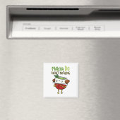 Matcha Do Over Niets Shakespeare Tea Pun Magnet (Insitu (Vaatwasser))