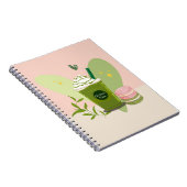 Matcha en Macarons Notitieboek (Rechterzijde)