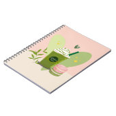 Matcha en Macarons Notitieboek (Linkerzijde)