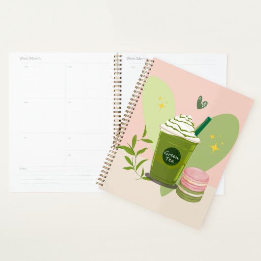 Matcha en Macarons Planner (Display)