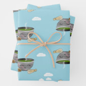 Matcha en Mochi pakpapier Inpakpapier Vel (In situ)