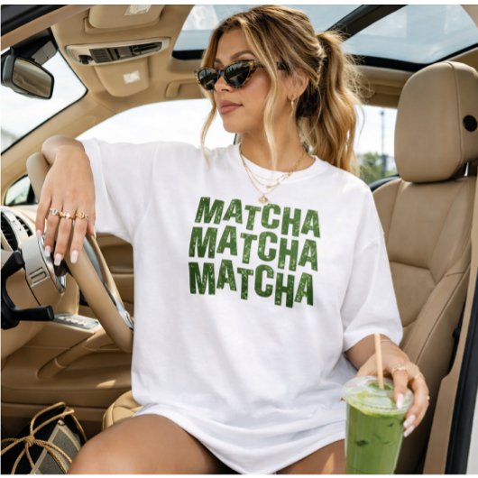 Matcha Gift, MATCHA shirt, matcha tee Tri-Blend Shirt