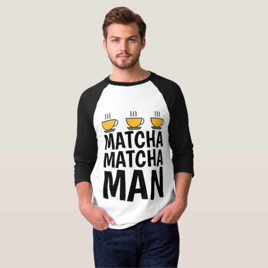 MATCHA Greeen Tea Mannen T-shirts (Voorkant volledig)