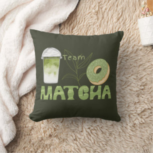 Matcha Green Tea, alles is beter met matcha Kussen