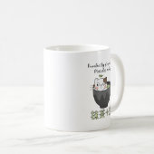 Matcha Green Tea Cup Cat Kawaii Japans Koffiemok (Voorkant rechts)