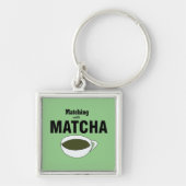 Matcha Green Tea Sleutelhanger (Voorkant)