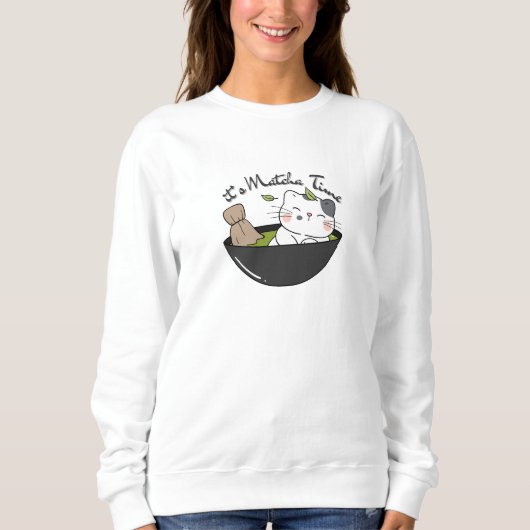 Matcha Green Tea Sweatshirt (Voorkant)