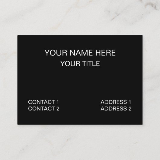 Matcha Green Tea Visitekaartje (Achterkant)