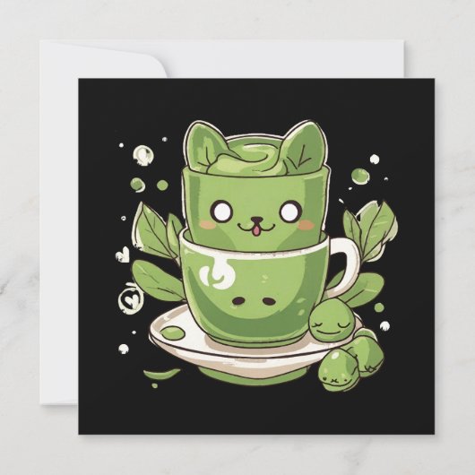 matcha groene thee (Achterkant)