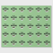 Matcha Groene Thee Cadeaupapier (Vlak)