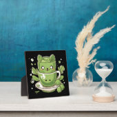matcha groene thee fotoplaat (Insitu)