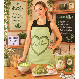 Matcha Groene Thee Groovy Y2k Hart Schort
