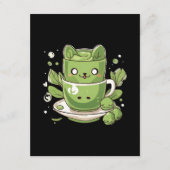 matcha groene thee informatiekaartje (Voorkant)