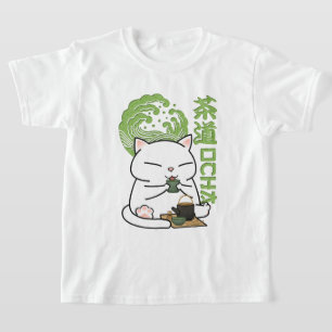 Matcha Groene Thee Kat T-shirt