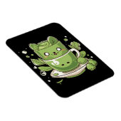 matcha groene thee magneet (Rechterzijde)