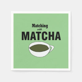 Matcha Groene Thee Party Servet