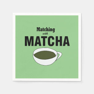 Matcha Groene Thee Party Servet