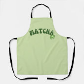 Matcha Groene Thee Schort (Voorkant)