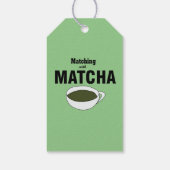 Matcha Groene Theepartij Cadeaulabel (Achterkant)