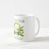 Matcha Junkie koffiemok (Voorkant rechts)