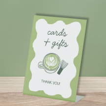 Matcha Kaarten & Cadeaus Bruiloftsfeest Groene The