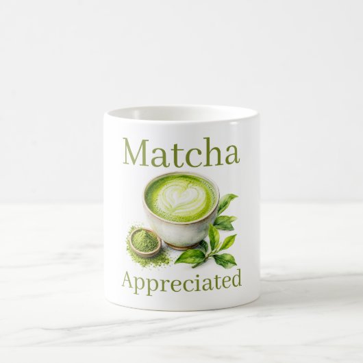 Matcha koffiekop koffiemok (Center)